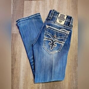 Rock Revival "Carvus" Straight Leg Jeans